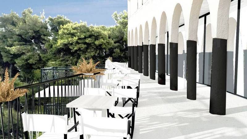 Skiathos Blu Hotel Bagian luar foto